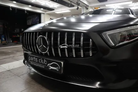 [파츠클럽] 벤츠 C257 CLS400d CLS53 AMG 뒷범퍼 바디킷 GT 세로그릴 교체 / 서울 양천