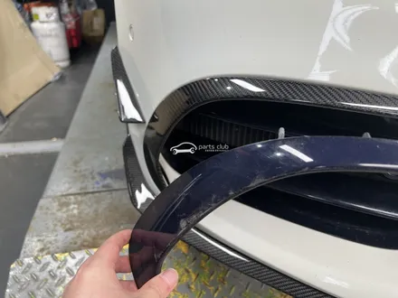 벤츠 W176 A45 AMG 앞범퍼 카본 카나드윙 교체 / 서울 양천