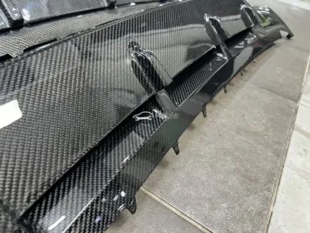 벤츠 W176 A45 AMG 뒷범퍼 사고 카본 디퓨져 교체 랩핑 재시공 보험처리 / 서울 양천