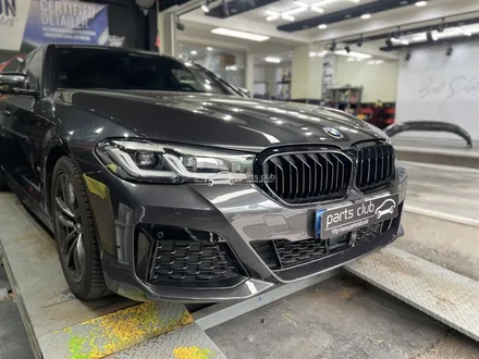 BMW G30 520i LCI 앞범퍼 사고 수리 M스포츠 새범퍼로 교체 / 서울 양천 신정동