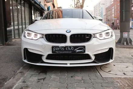 [파츠클럽] BMW F82 M4 퍼포먼스 프론트립 에어뎀 장착 / 서울 양천 신정동