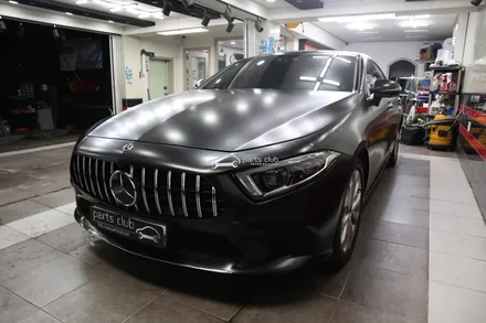 [파츠클럽] 벤츠 C257 CLS400d CLS53 AMG 뒷범퍼 바디킷 GT 세로그릴 교체 / 서울 양천