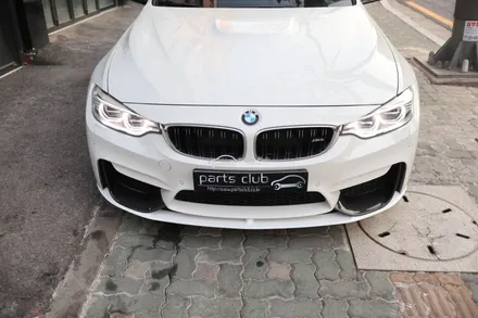 [파츠클럽] BMW F82 M4 퍼포먼스 프론트립 에어뎀 장착 / 서울 양천 신정동