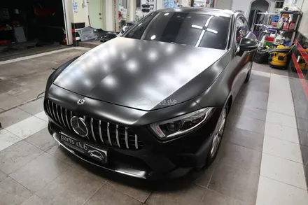 [파츠클럽] 벤츠 C257 CLS400d CLS53 AMG 뒷범퍼 바디킷 GT 세로그릴 교체 / 서울 양천