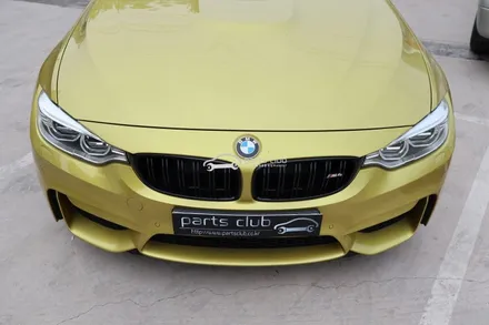 BMW F82 M4 오스틴옐로우 V타입 카본 프론트립 장착 / 서울 양천 신정동