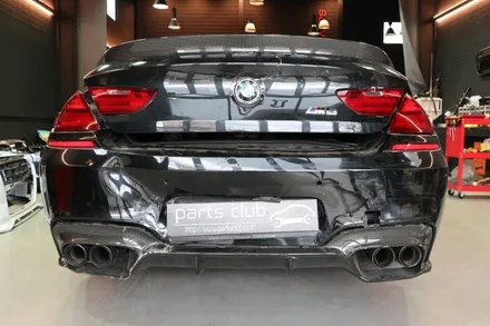 [파츠클럽] BMW F06 640i 뒷범퍼 사고수리 / LCI 신형개조 및 가변배기 / 서울 양천 신정동