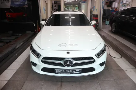 [파츠클럽] 벤츠 C257 CLS400d CLS53 AMG 뒷범퍼 바디킷 GT 세로그릴 교체 / 서울 양천