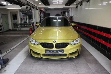 BMW F80 M3 오스틴옐로우 빅핀 V 타입 카본 디퓨져 드레스업 / 서울 양천