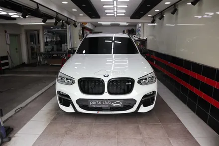 [파츠클럽] BMW G01 X3 m40i 실내 카본 포인트 랩핑 / 서울 양천