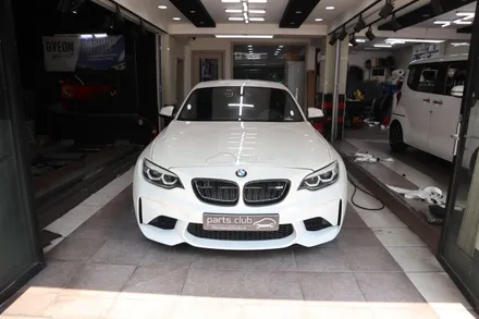[파츠클럽] BMW F87 M2 뒷범퍼 사고 퍼포먼스 카본 디퓨져 교체 / 서울 양천