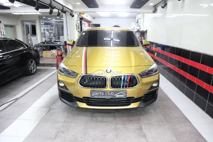 [파츠클럽] BMW F39 X2 갈바닉골드 유광블랙 키드니 그릴 교체 / 서울 양천