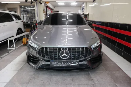 벤츠 W177 A45 AMG 스포일러 파손 고장 사고 수리 / 서울 양천