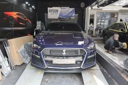 머스탱 GT500 바디킷 휠하우스 커버 갈림 고질병? / 서울 양천