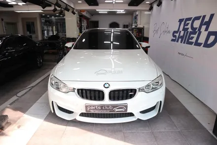 BMW F82 M4 V타입 카본 트렁크 스포일러 장착 이미지 사진 / 서울 양천