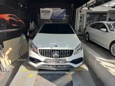 벤츠 W176 A45 AMG 앞범퍼 카본 카나드윙 교체 / 서울 양천