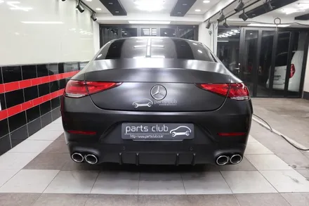 [파츠클럽] 벤츠 C257 CLS400d CLS53 AMG 뒷범퍼 바디킷 GT 세로그릴 교체 / 서울 양천