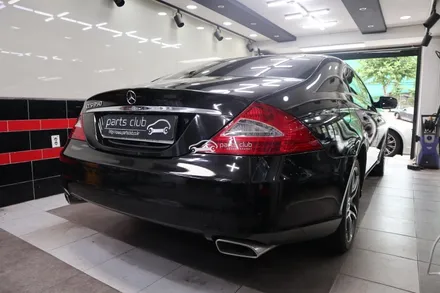 [파츠클럽] 벤츠 W219 CLS350 유광블랙 전체랩핑 다이아몬드 그릴 교체 / 서울 양천