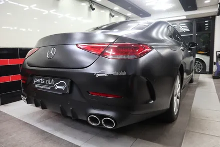 [파츠클럽] 벤츠 C257 CLS400d CLS53 AMG 뒷범퍼 바디킷 GT 세로그릴 교체 / 서울 양천