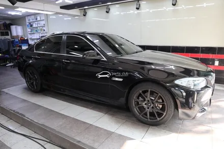 [파츠클럽] BMW F10 5시리즈 520d 다이아몬드 화이트 전체랩핑 / 서울 양천