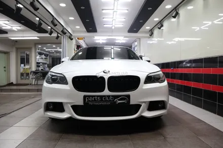 [파츠클럽] BMW F10 5시리즈 520d 다이아몬드 화이트 전체랩핑 / 서울 양천