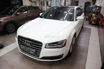 아우디 A8L 60TDI 사고수리 전체랩핑 휠복원 한곳에서 해결 / 서울 양천