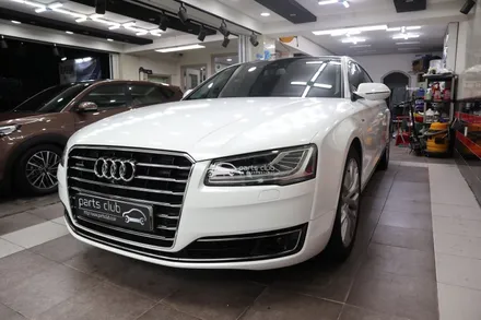아우디 A8L 60TDI 사고수리 전체랩핑 휠복원 한곳에서 해결 / 서울 양천