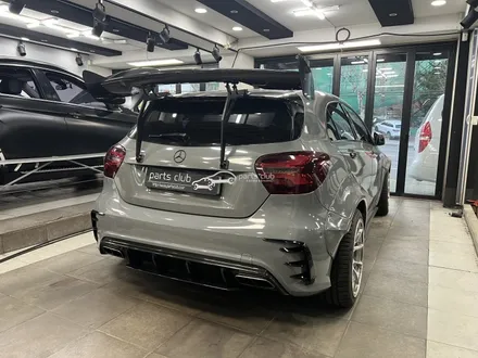 벤츠 W176 A45 AMG 뒷범퍼 사고 카본 디퓨져 교체 랩핑 재시공 보험처리 / 서울 양천