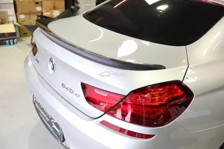 [파츠클럽] BMW 6시리즈 F06 640d 3D디자인 카본 스포일러 장착 :: 자동차용품 쇼핑몰 / 서울 양천 신정동