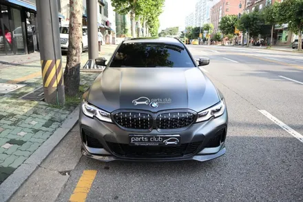 BMW G21 m340i 투어링 리얼카본으로 풀 바디킷 (프론트립, 스포일러, 사이드미러커버, 그릴) / 서울 양천