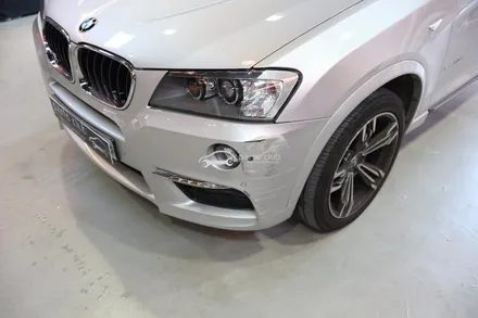 [파츠클럽] BMW F25 X3 앞범퍼 보험수리 교체 / 서울 양천 신정동