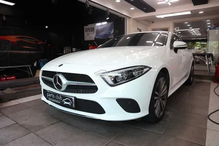 [파츠클럽] 벤츠 C257 CLS400d CLS53 AMG 뒷범퍼 바디킷 GT 세로그릴 교체 / 서울 양천