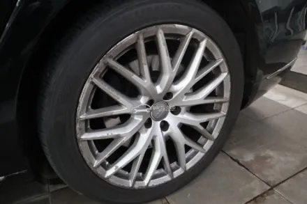 아우디 A8L 60TDI 사고수리 전체랩핑 휠복원 한곳에서 해결 / 서울 양천