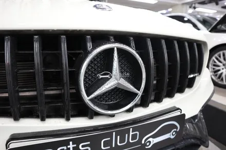 [파츠클럽] 벤츠 W117 CLA45 AMG 디스트로닉 엠블럼 장착이 가능할까? / 서울 양천