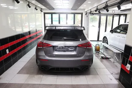 벤츠 W177 A45 AMG 스포일러 파손 고장 사고 수리 / 서울 양천