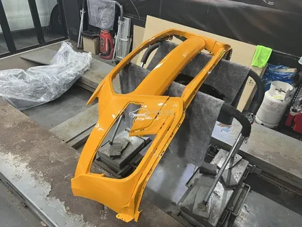 머스탱 컨버터블 오렌지퓨리 쉘비 GT500 앞범퍼 바디킷 교체 튜닝 / 서울 양천