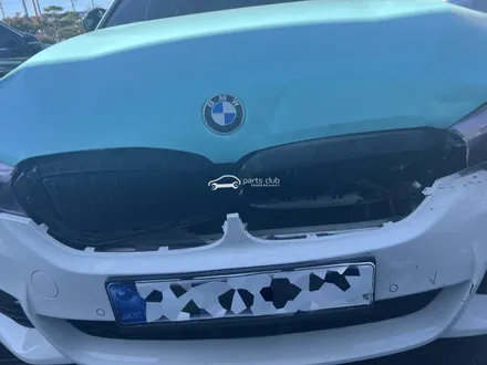 BMW G30 520d 앞범퍼 본넷 사고 자차보험처리 수리 M5룩 바디킷 교체 / 서울 양천