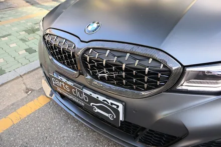 BMW G21 m340i 투어링 리얼카본으로 풀 바디킷 (프론트립, 스포일러, 사이드미러커버, 그릴) / 서울 양천