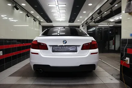 [파츠클럽] BMW F10 5시리즈 520d 다이아몬드 화이트 전체랩핑 / 서울 양천