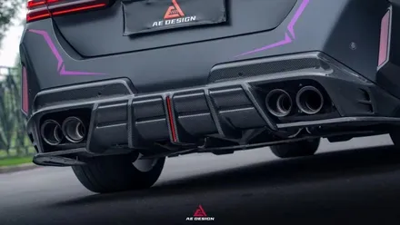 BMW G90 M4 AE DESIGN 드라이카본 프론트립 사이드스컷 디퓨져 외관 풀 바디킷 파츠 / 서울 양천 신정동