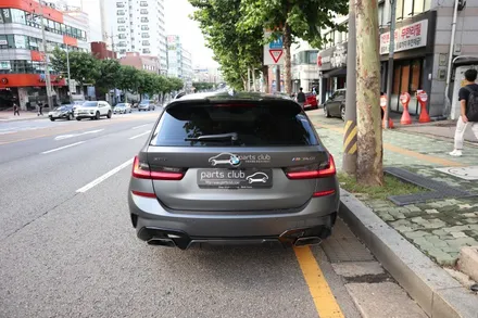 BMW G21 m340i 투어링 리얼카본으로 풀 바디킷 (프론트립, 스포일러, 사이드미러커버, 그릴) / 서울 양천