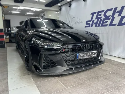 아우디 RS7 PAKTECHZ 파텍 드라이카본 프론트립, 사이드스컷, 디퓨져 외관 바디킷 튜닝 / 서울 양천 신정동
