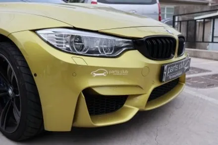 BMW F82 M4 오스틴옐로우 V타입 카본 프론트립 장착 / 서울 양천 신정동
