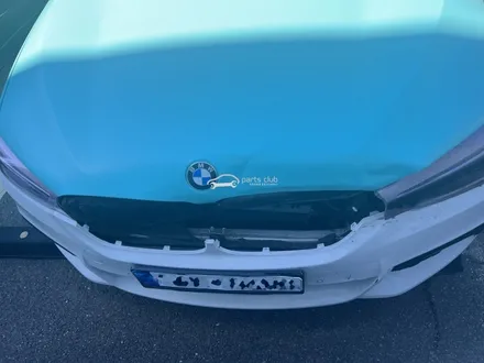 BMW G30 520d 앞범퍼 본넷 사고 자차보험처리 수리 M5룩 바디킷 교체 / 서울 양천