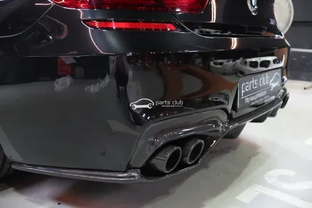[파츠클럽] BMW F06 640i 뒷범퍼 사고수리 / LCI 신형개조 및 가변배기 / 서울 양천 신정동