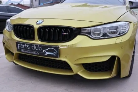 BMW F82 M4 오스틴옐로우 V타입 카본 프론트립 장착 / 서울 양천 신정동