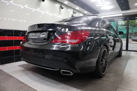 [파츠클럽] 벤츠 CLA45 AMG 뒷범퍼 교체 바디킷 튜닝 / 서울 양천
