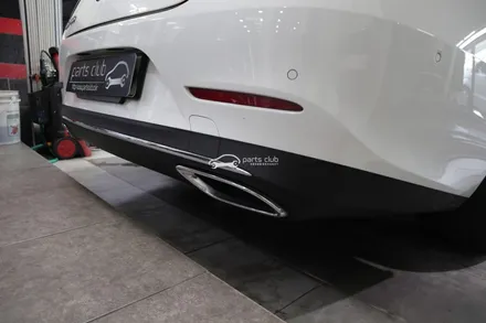 [파츠클럽] 벤츠 C257 CLS400d CLS53 AMG 뒷범퍼 바디킷 GT 세로그릴 교체 / 서울 양천
