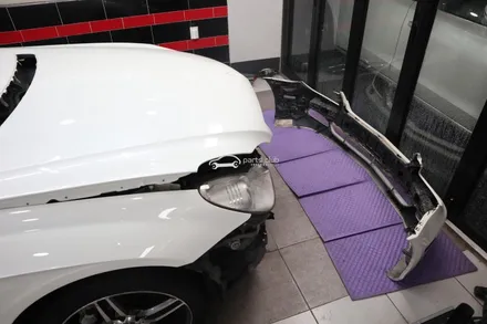[파츠클럽] 벤츠 W219 CLS350 유광블랙 전체랩핑 다이아몬드 그릴 교체 / 서울 양천