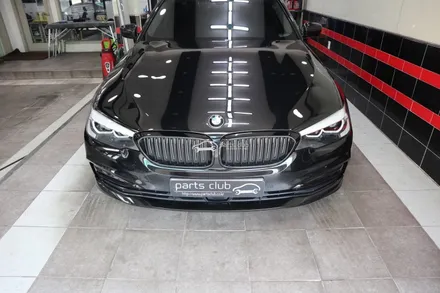 [파츠클럽] BMW G30 520i 럭셔리 안개등크롬 포인트 랩핑 올블랙 만들기 / 서울 양천