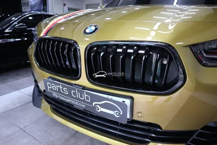 [파츠클럽] BMW F39 X2 갈바닉골드 유광블랙 키드니 그릴 교체 / 서울 양천